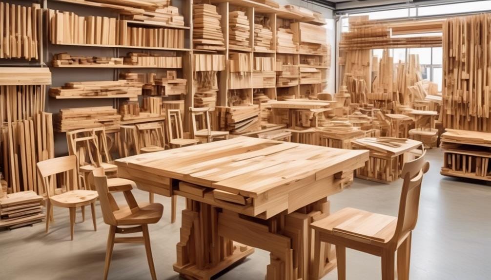 economic wood species for furniture