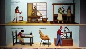 four important evolutionary stages in furniture production techniques