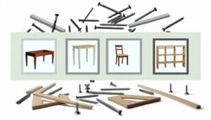 toepassen van ontwerpprincipes in meubels