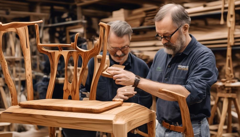 understanding of furniture craftsmanship