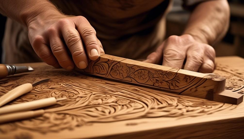 wood carving techniques eikenhout