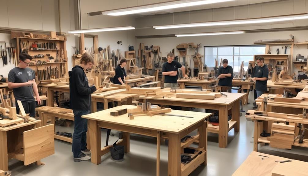 woodworking at red rocks community college